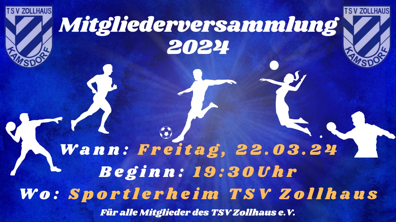 Mitgliederversammlung 22.03.2024